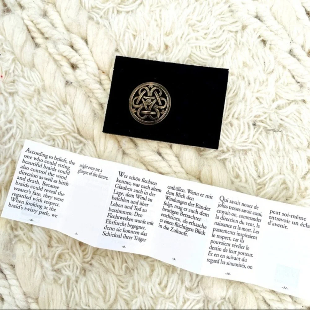 Vintage KALEVALA KORU Knot of Fate Pendant Finland‎